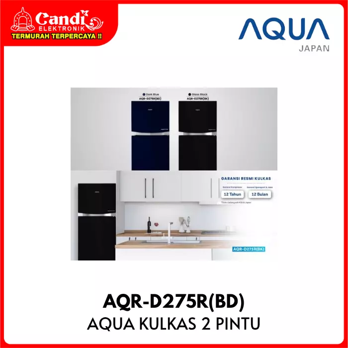 KULKAS 2 PINTU AQUA
